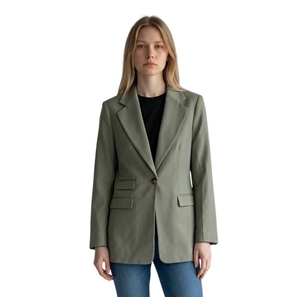 Banana Republic Womens 100% Wool Blazer Size 8